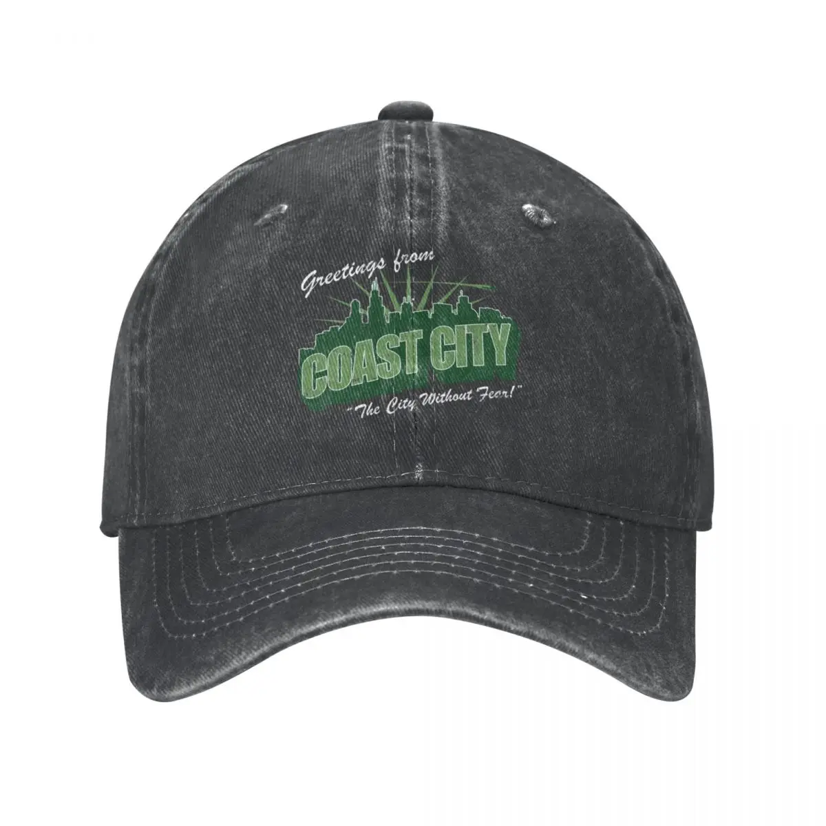 Greetings From Coast City Cowboy Hat Beach Outing Visor Sun Hats For Women Men's