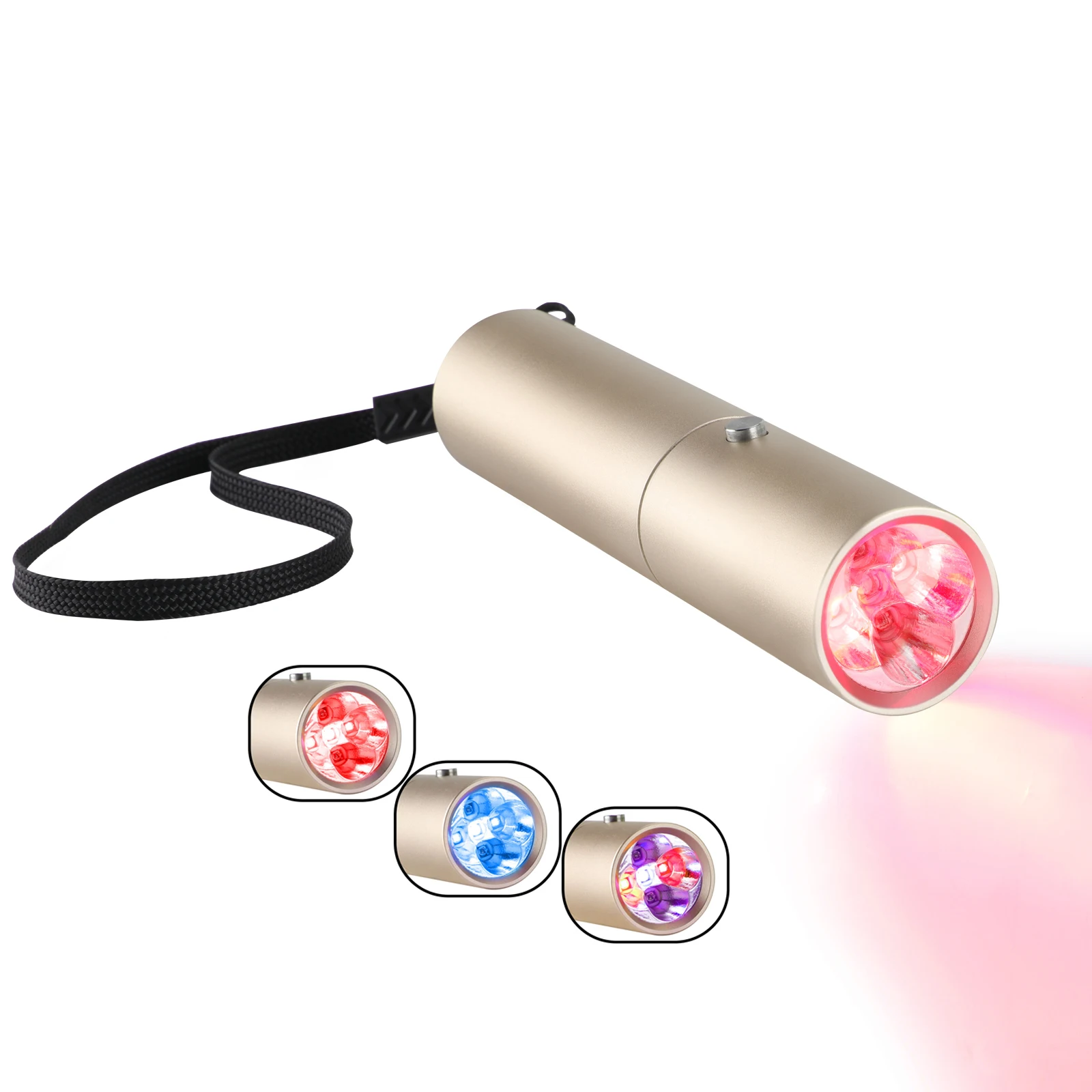 

Professional Mini Phototherapy Device Pen Infra Photon Led Red Light Therapy 5 Wavelength Near Infrared Lamp Physiotherapy Torch