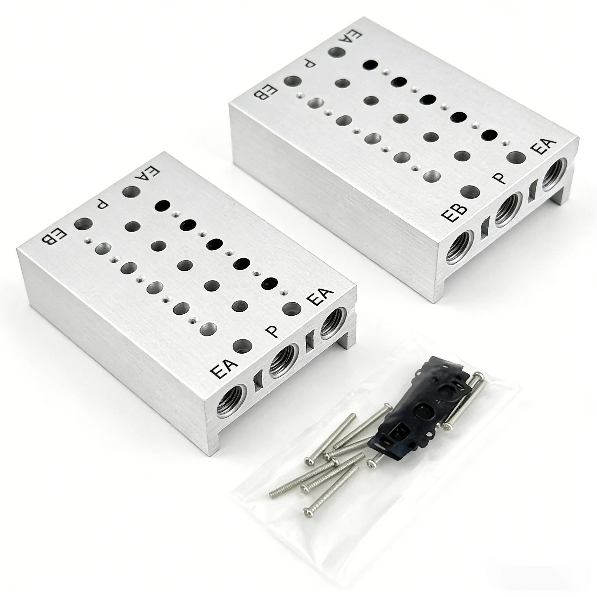 SY series bus bar SS5Y5 5120 solenoid valve base connection and installation solenoid valve pneumatic integrated block 2F 3F 4F