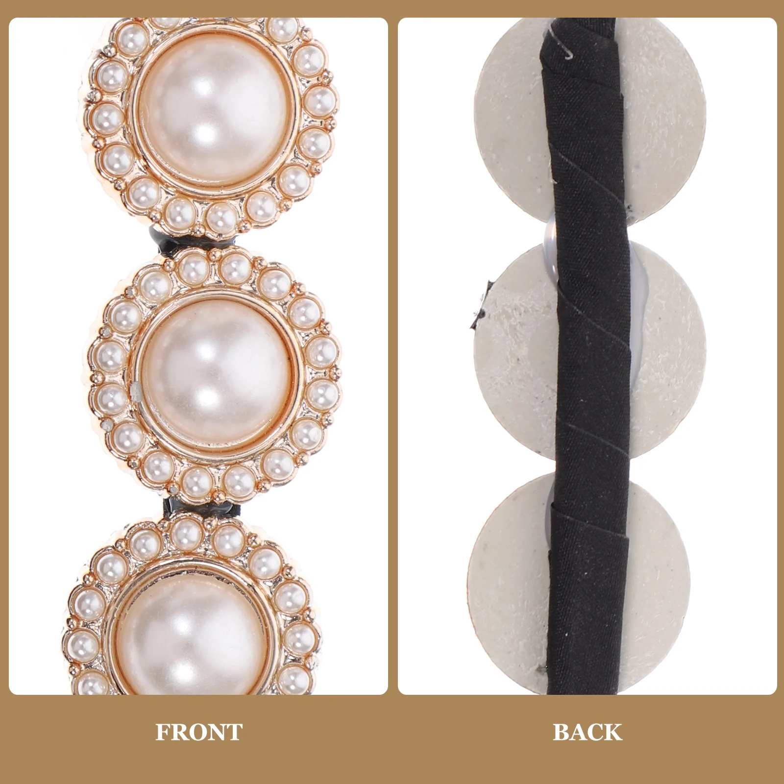 

4pcs Hair Bun Maker Lazy Curler Shaper Iron Wire Twisted Pearls Hair Accessories Styling Life Wedding Party Prom