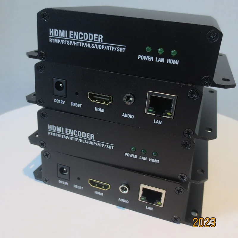 1-Ch 4K H265 HDM I Video Streaming SRT Media Encoder for Live Facebook Youtube