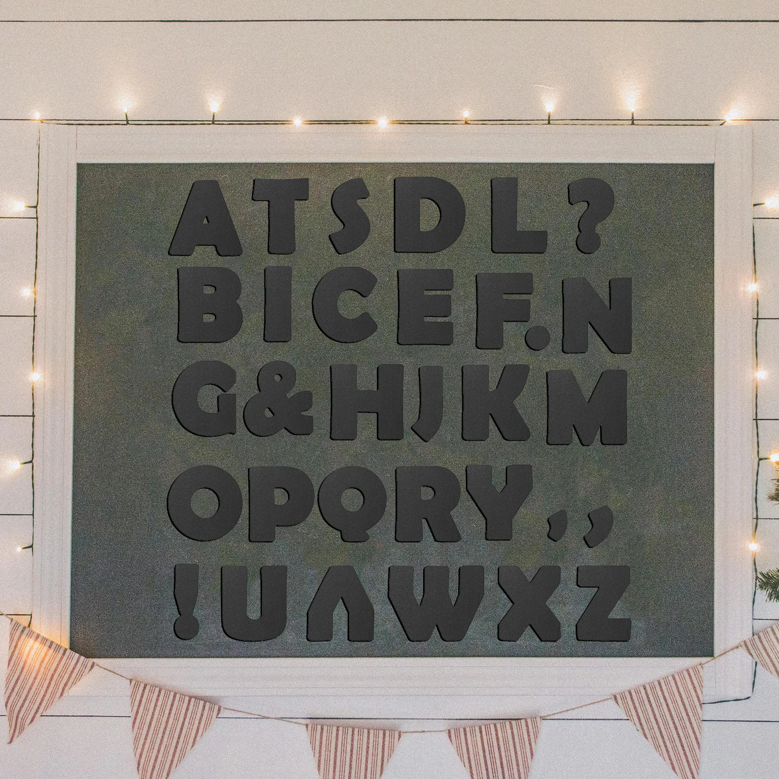 

150Pcs Glitter Cardstock Letters for Bulletin Board Pre-Cut Alphabet Paper Letter Signs Decorative Wall Display Classroom Home