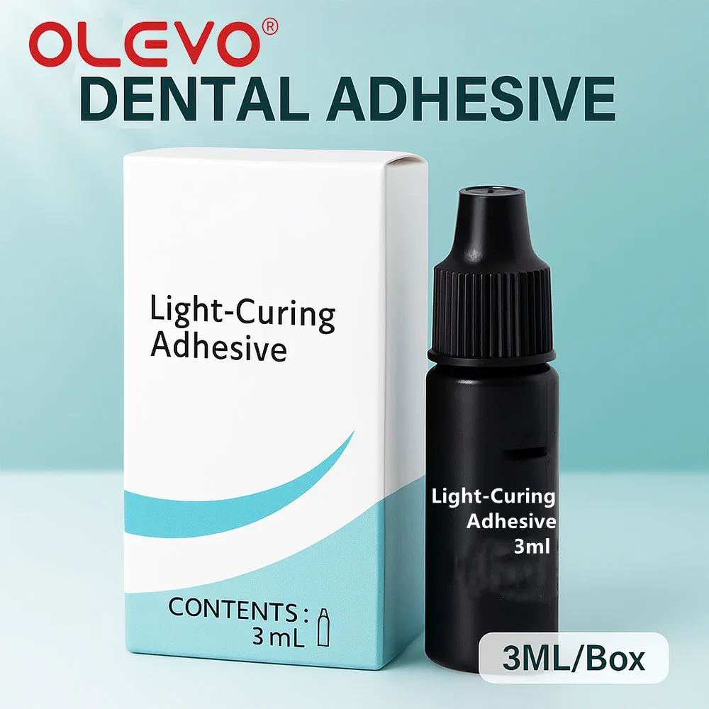 

3 мл/бутылка, стоматологический светоотверждаемый клей, композитная эмаль, смола, склеивающие средства, гель, стоматология, материалы для наполнения зубов