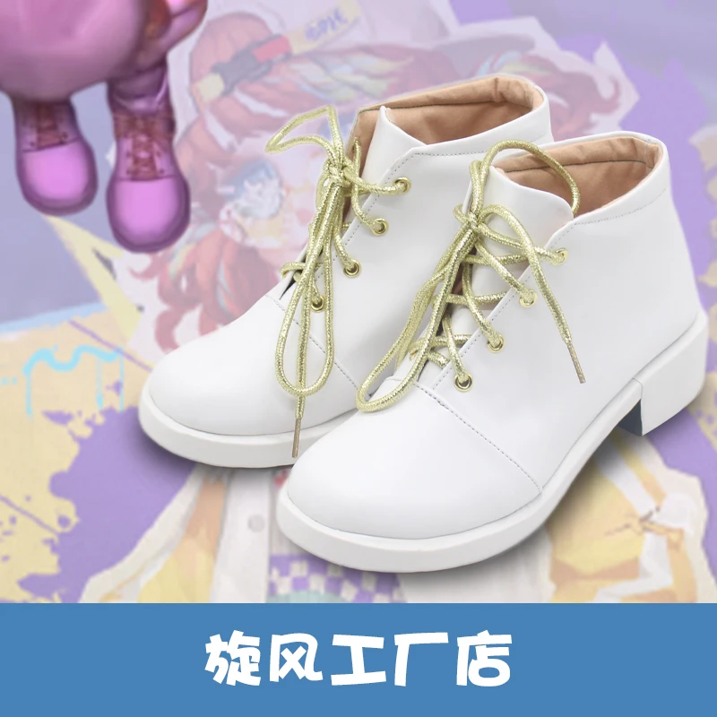 Game  Identity V Cheerleader Cosplay Shoes Boots OPH.LILY Lily Barriere Cos Shoes For Halloween Party Carnival Women Men