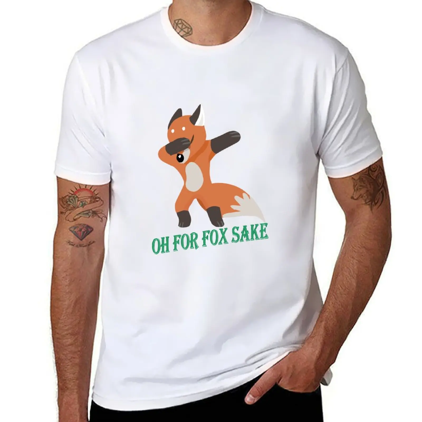 

Oh For Fox Sake T-Shirt graphic t shirts oversize t-shirts man valentines boutique clothes tee shirts for men