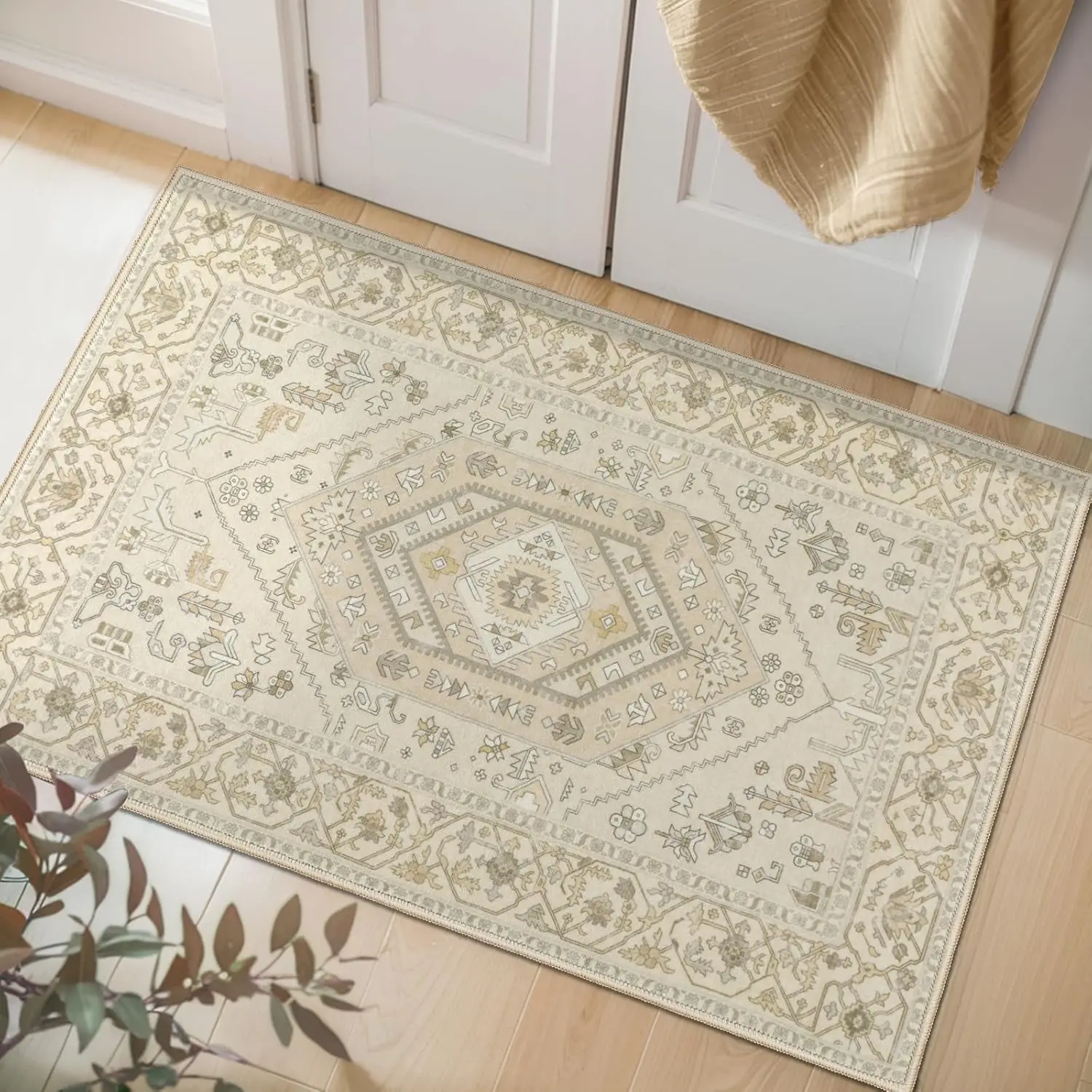 البوهيمي الرجعية السجاد مدخل بهو عدم الانزلاق سجادة باب سجادة أرضيات مناسبة لمدخل غرفة نوم المطبخ الحمام أريكة #1