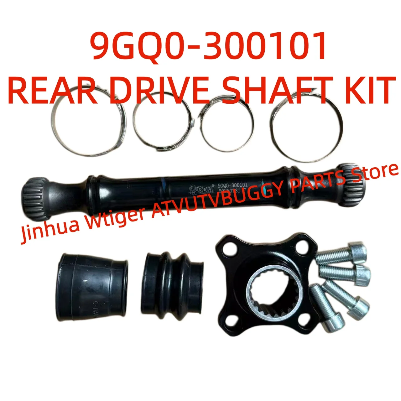 Arbre de transmission arrière d'origine ASSY 9GQ0-300101 9CR6-300206-10000 9GQ0-290103-10000 pour CF ATV 2016-2025 CF450S CF500AU-7S CF600AU