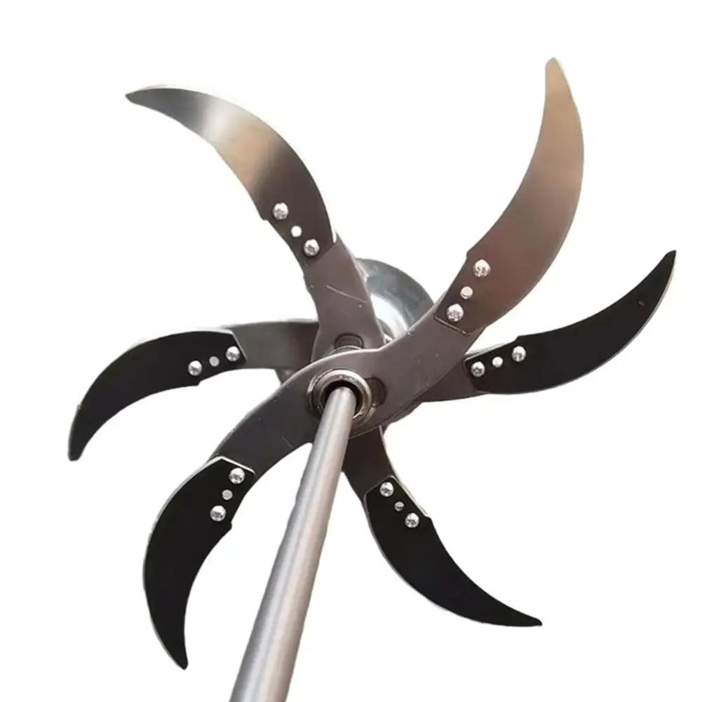 

Rust Resistant Mower Blades Stainless Steel Grass Cutter Blades for Electric Drill Adjustable Diameter Lawn Mower for Poultry