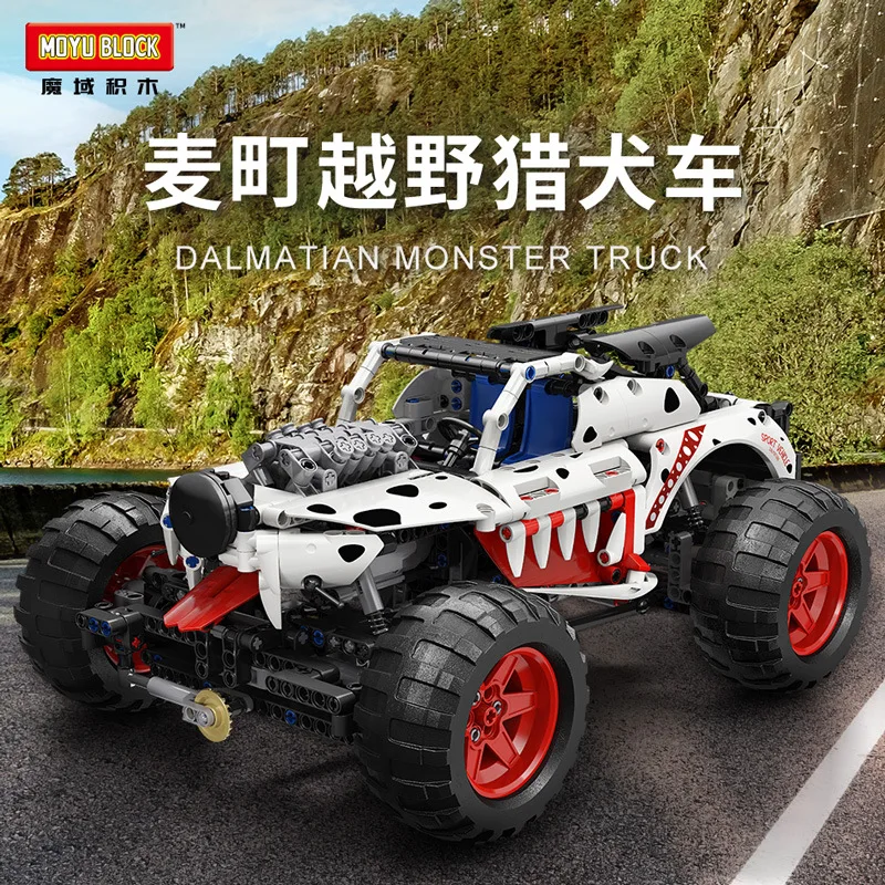 

New MY88006 987pcs MOC Technical RC Off-road Vehicle Building Blocks Assembling Bricks Model Toys for Children Birthday Gift Set