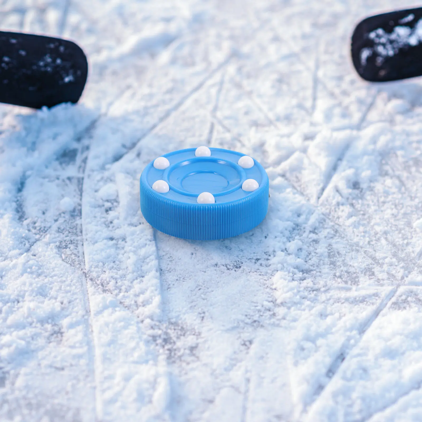 Roller Hockey Pucks Size Durable Material Indoor Outdoor Training Game Practice Equipment Roller Hockey Pucks
