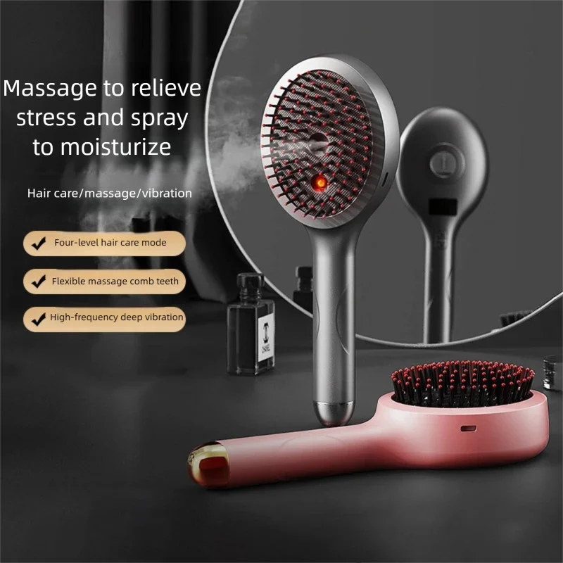 Sisir Pijat Getar Elektrik Dig - Hair Care Essential Oil ulasan dan harga