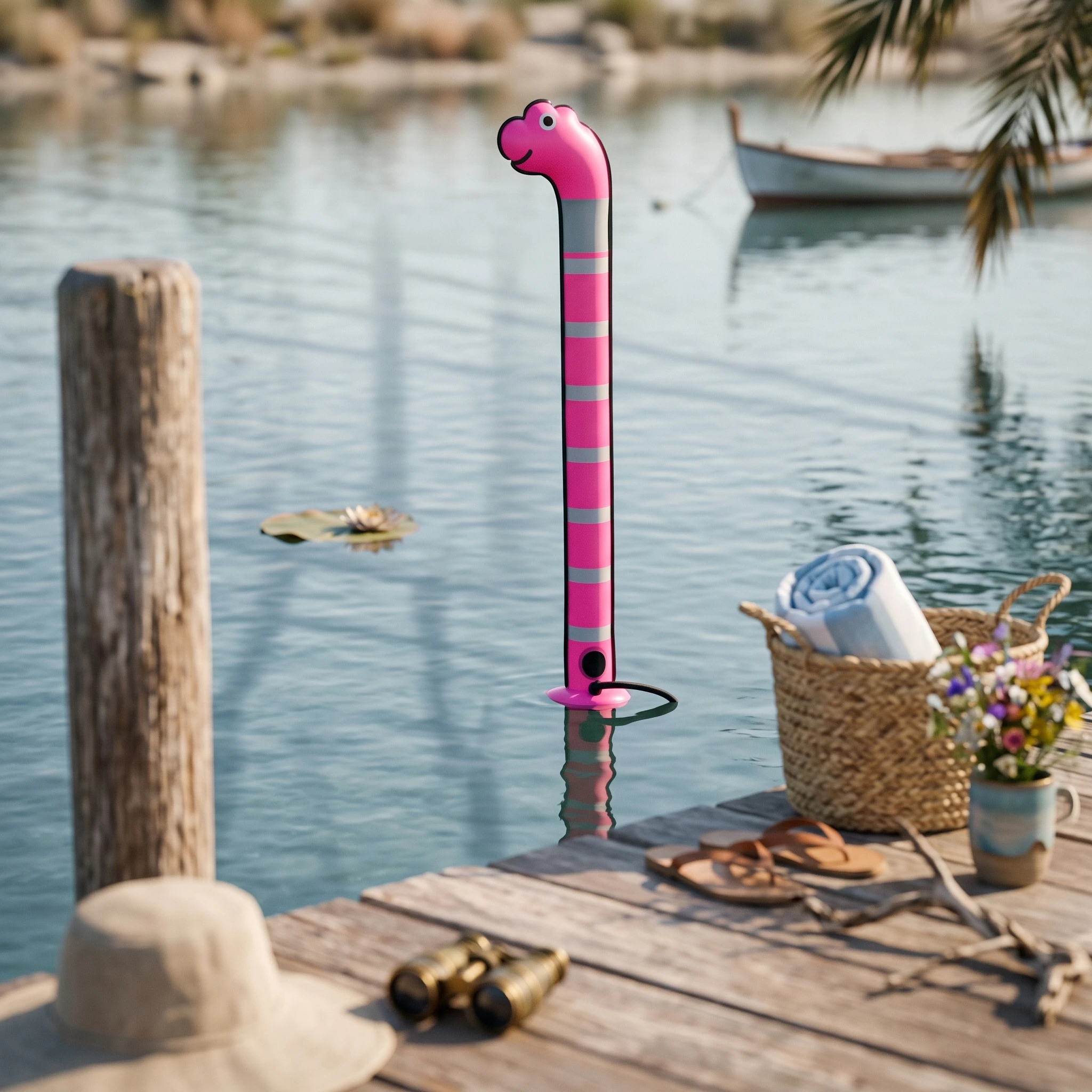 Bouée de plongée avec sangle, bouée de signalisation de surface compacte, marqueur de plongée gonflable, tube indicateur réfléchissant, peu encombrant pour les plongeurs sous-marins