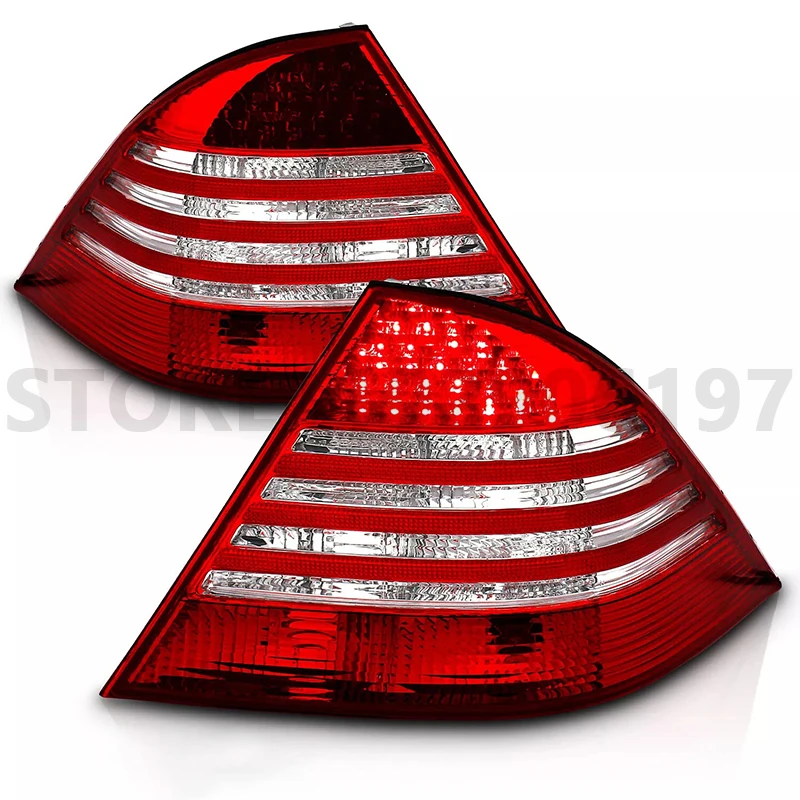 for 1999-2005 W220 Mercedes Benz S320 S350 S430 S500 S600 S55 S65 Turn Signal Taillights Light Rear Lamp 2208200764 2208200864