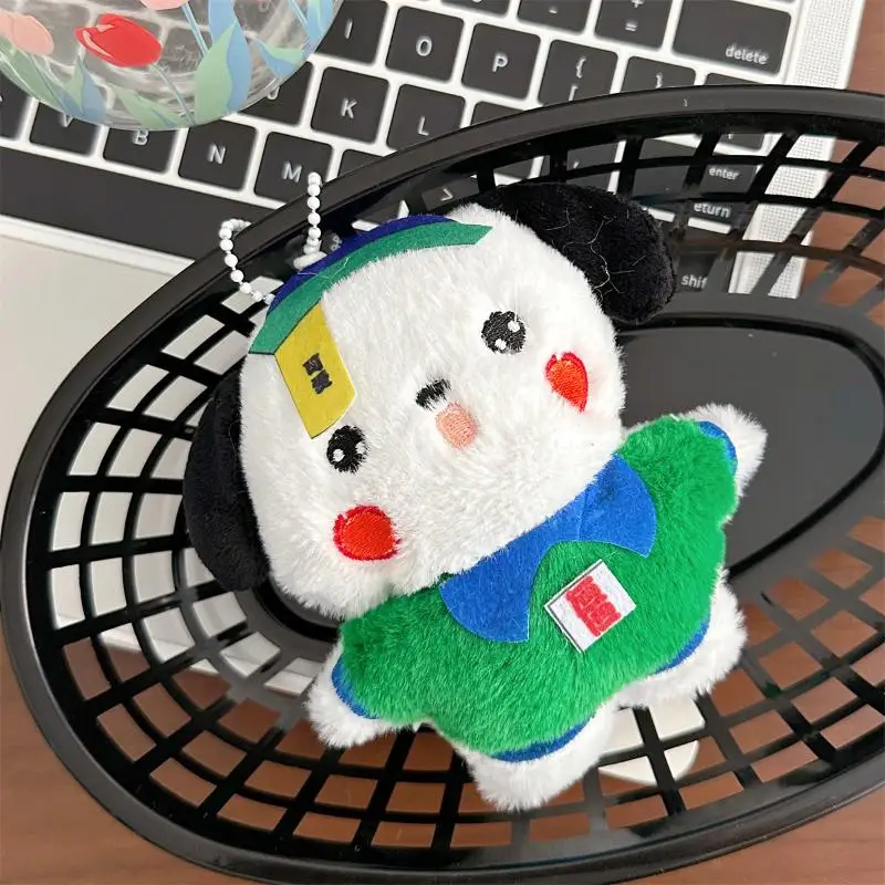 พวงกุญแจตุ๊กตาหมีการ์ตูนน่ารัก 1 ชิ้น ของตกแต่งกระเป๋าเป้ ของขวัญคู่รัก ตุ๊กตาซอมบี้ตลกๆ