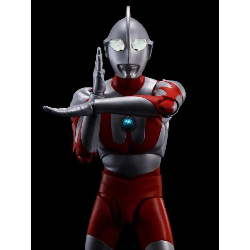 S. h. Figuarts-True Bone Carving Method Ultraman Action Figure Model, 55 ° Aniversário, Brinquedos Anime, Presentes para Meninos, Suporte de Entrega