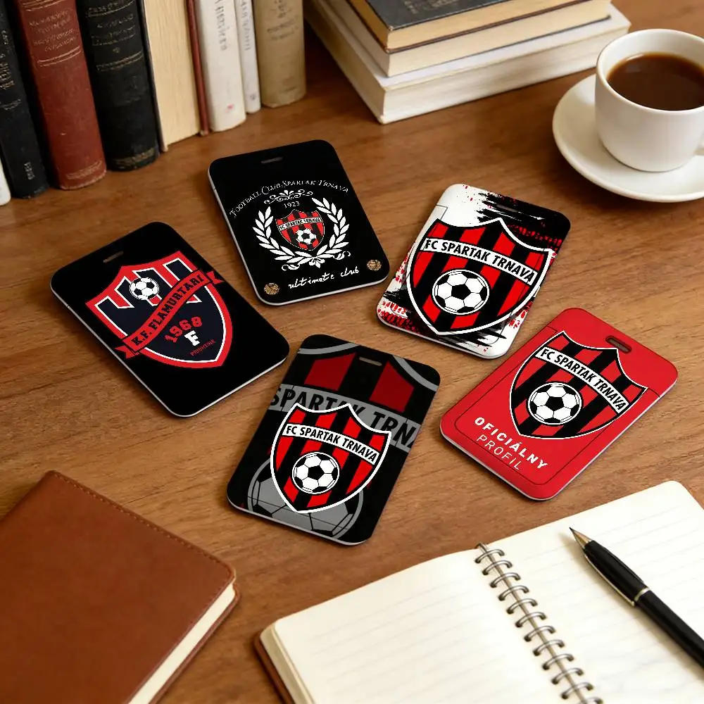 FC S-SpaRTak-K T-Trnava Holder Lanyard Credential Holders Neck Straps Badge Holder Keychain For Door Card