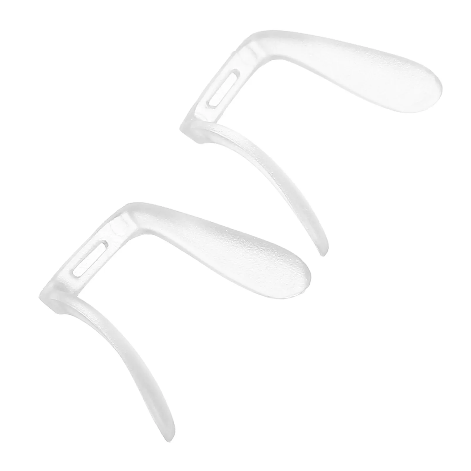 

2Pcs Replacement Nose Pads for Glasses Push-in Saddle Bridge Nose Cushions Comfortable Fit Anti Slip Eyeglass Accessories