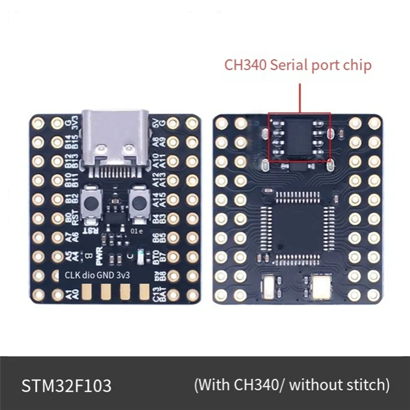 

Superb STM32F103C8T6 CH340 Development Board Original Chip Microcontroller Core Board ARM Architecture Minimum System Correx-M3
