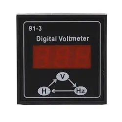 Digital Voltmeter for Gasoline Diesel Generator Accessories 220V 380V Single Phase 3 Phase Voltage Meter