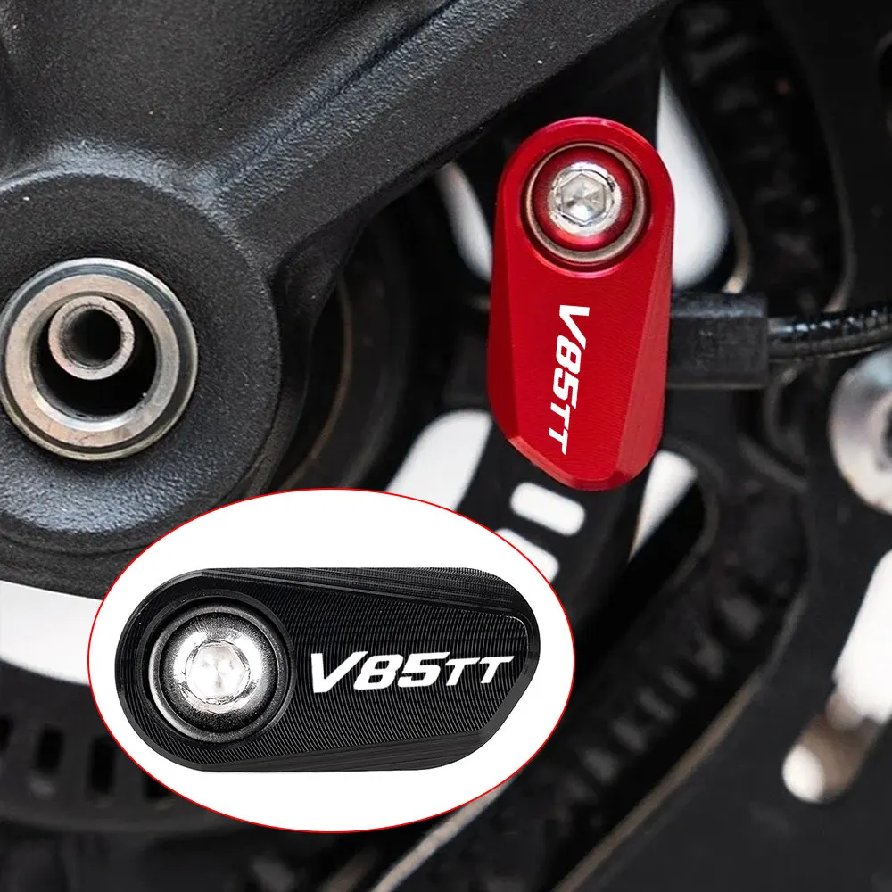 Para MOTO GUZZI V85TT V 85 TT V85 TT 2020-2023 V7 2024-2025 Accesorios de Motor Cubierta Protectora del Sensor ABS de Rueda Delantera y Trasera