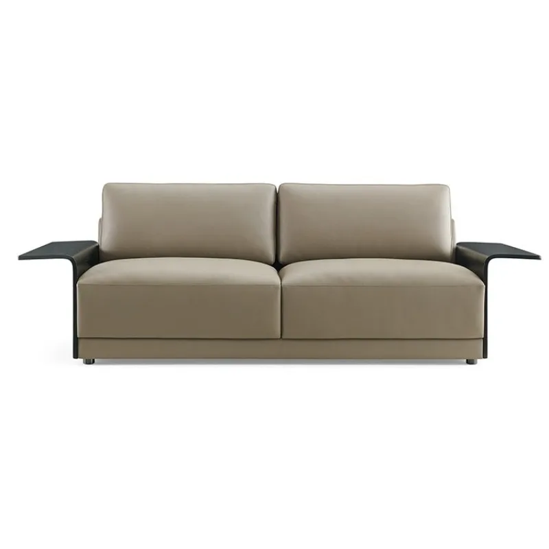 4S shop negotiation club sofa, VIP sofa sales department Dapeng wing spreading president office sofa leather art