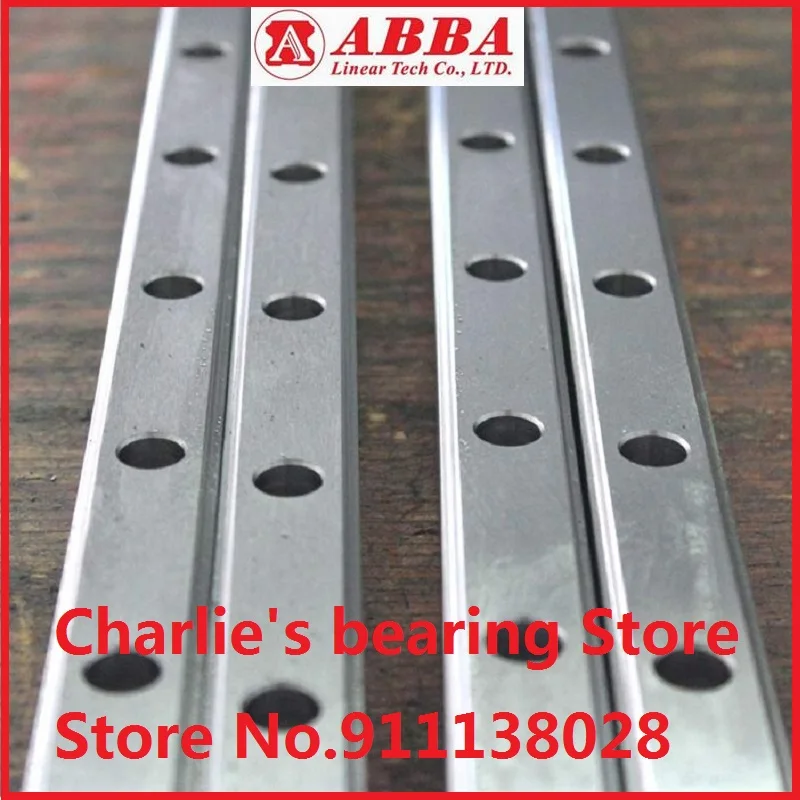 1pc 100% brand new original genuine Taiwan ABBA Brand linear guide rail BRR15/20/25/30/35/45-1000L