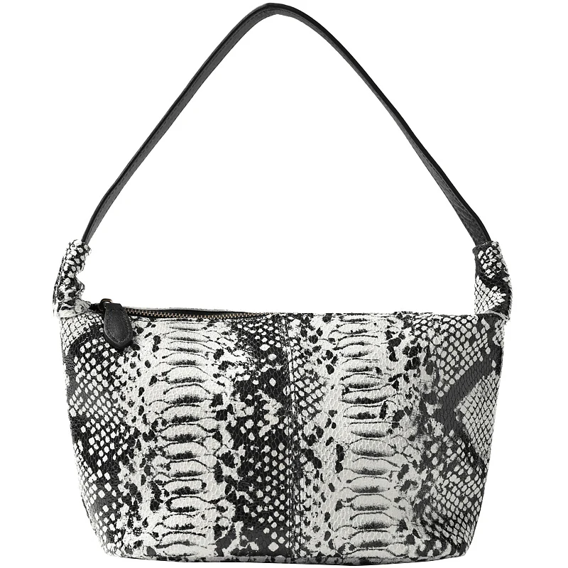 Luxury Brand Women's Bag European And American Personalized Snake Pattern Embossed High-quality Leather Shoulder Bag For Women