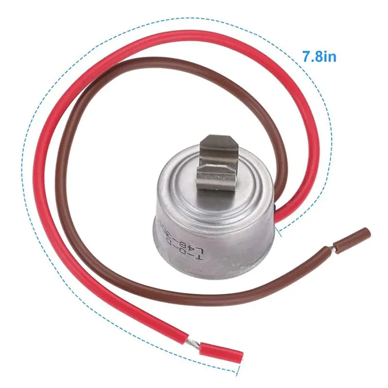 B66C 10X 4387503 Refrigerator Defrost Thermostat Replaces WP4387503 343917 61002113 PS11742474 AP6009317 For Whirlpool view 4
