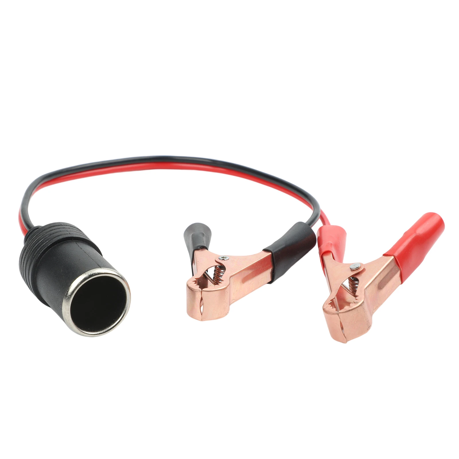 Battery Socket Individual Lines Are 35 Cm Long 12V Battery Clamp Copper-Plated Clips Lightweight Build For 12V Devices