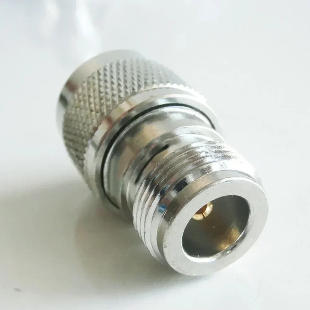 PL259 PL-259 UHF Male Plug To N Type Female RF Connector Adapter Compatible With All N Type And UHF Connectors