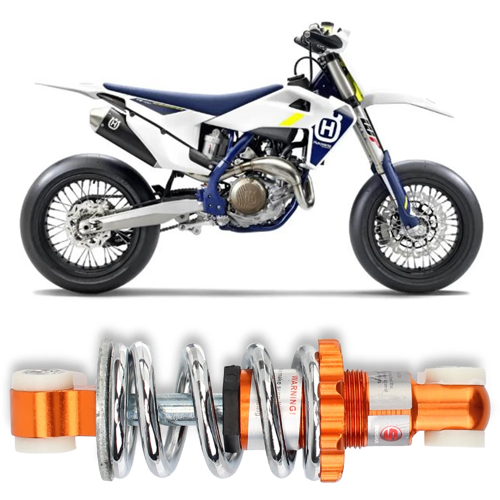 For 49cc Mini Trot Plated Spring 125MM 400LB/IN Motorcycle Shock Absorber Damping Pitch Moto Accessories