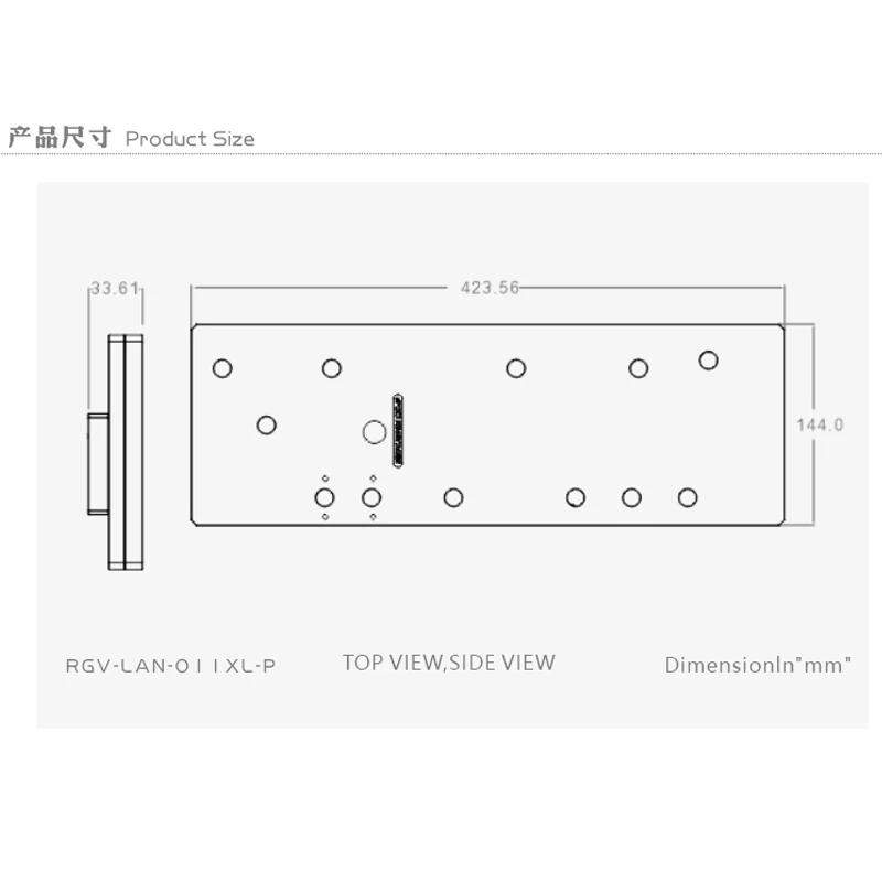 BYKSKI-Kit de circuit acrylique pour canal d'eau, solution pour LIAN LI O11 Dynamic XL, boîtier d'ordinateur pour CPU/GPU, prise en charge des nuits DDC pompe RGB