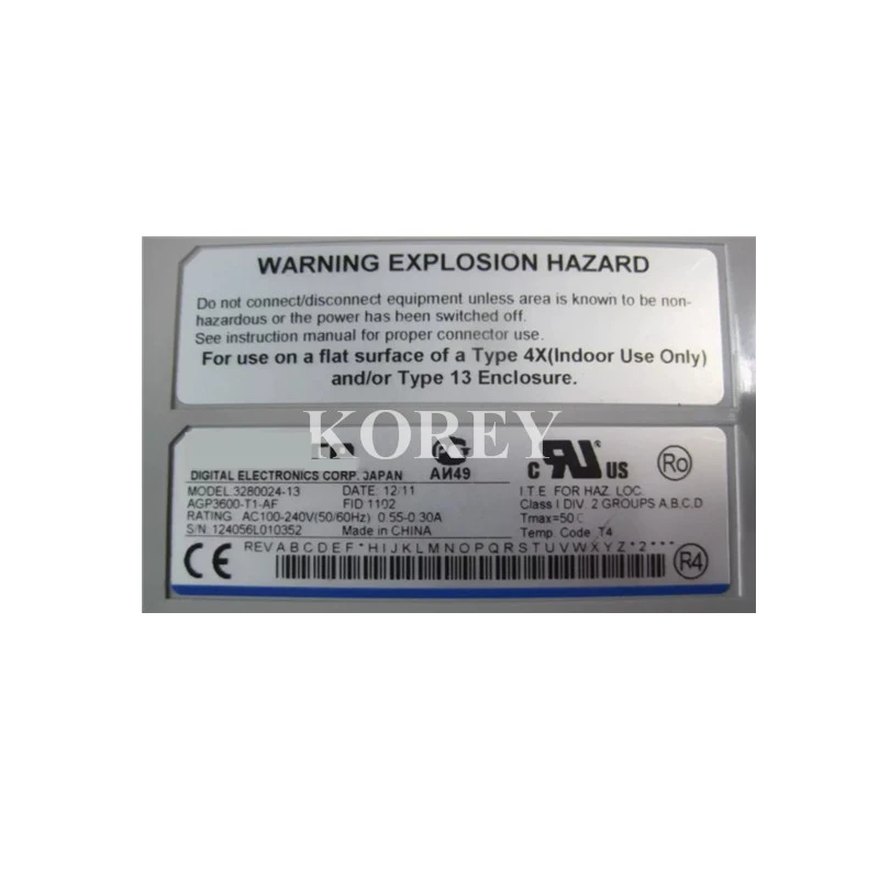 شاشة تعمل باللمس HMI AGP3600-T1-AF 3280024 -13 في حالة جيدة