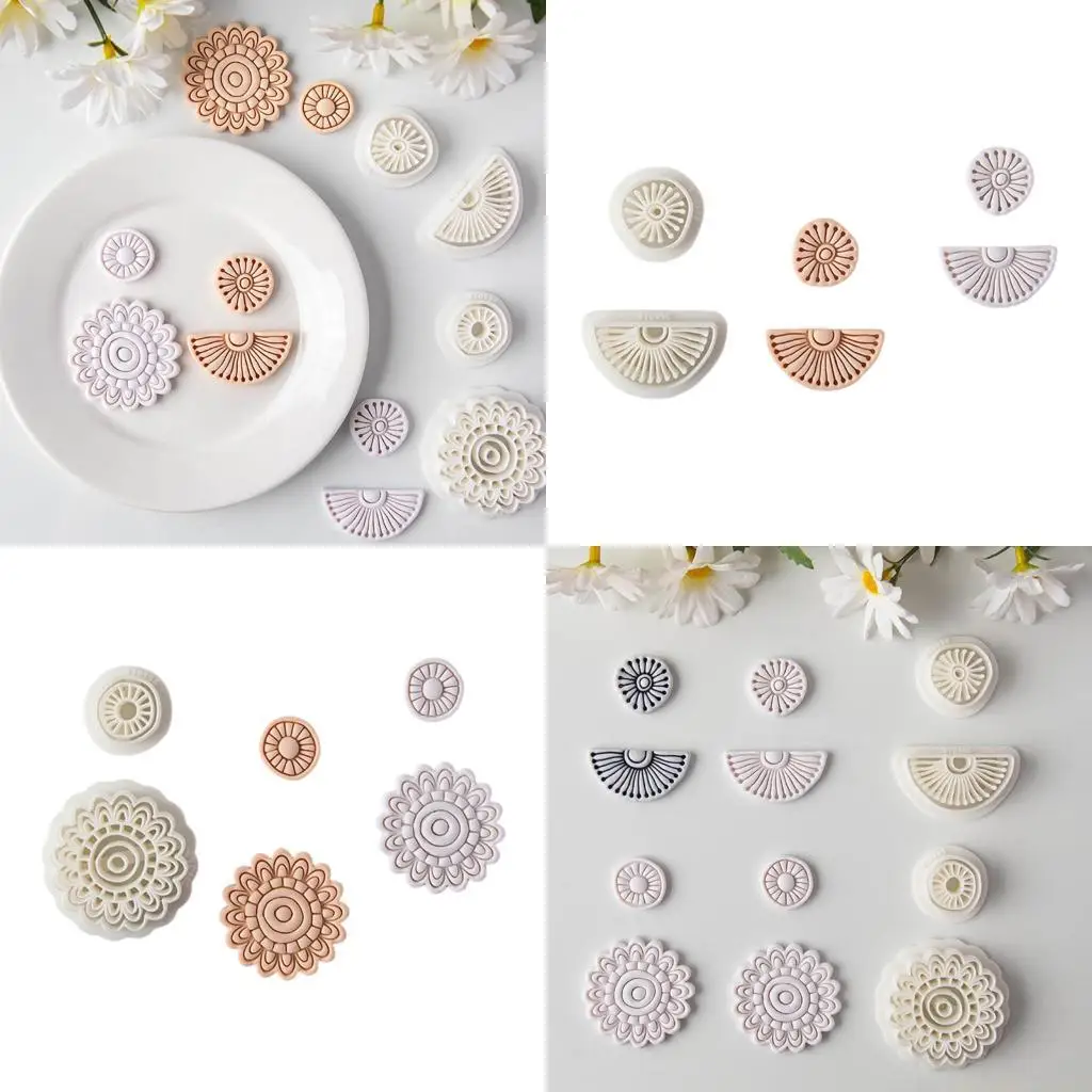 

D46E Богемная геометрическая форма для сережек Гибкая силиконовая форма для аксессуаров для наушников