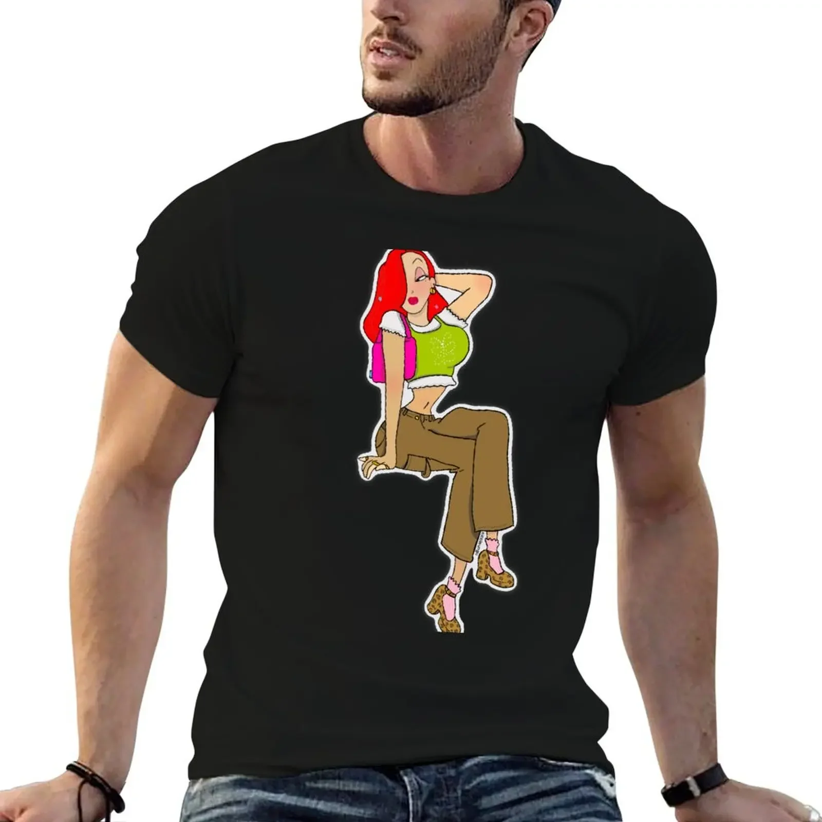 Jessica Rabbit Re-Imagined in 2020 T-Shirt new edition kawaii clothes custom shirt blacks t shirts for men graphic