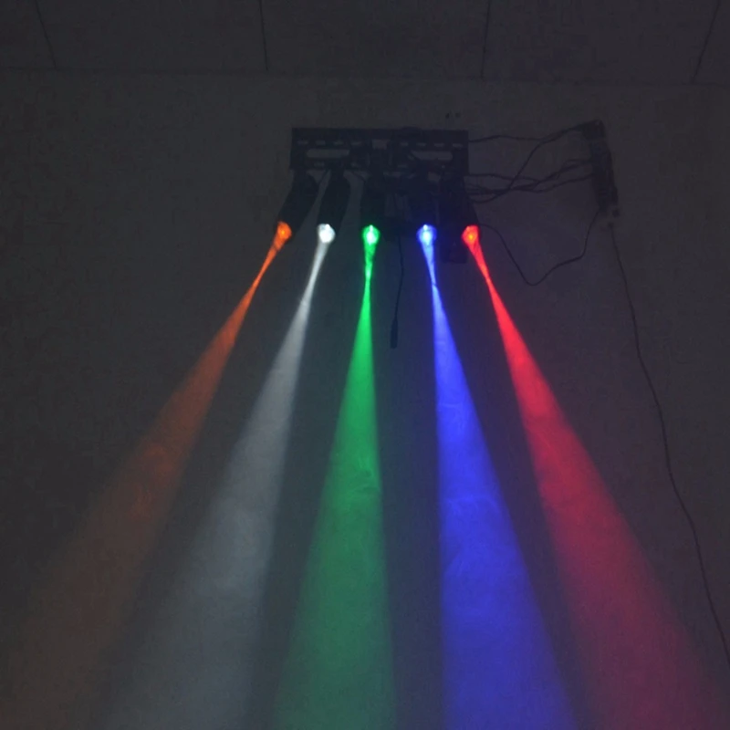 2X LED ลำแสงแสงสปอตไลท์โคมไฟสว่างมากลูกบอลกระจกงานปาร์ตี้ดิสโก้เวทีโปรเจคเตอร์ D ปลั๊ก EU