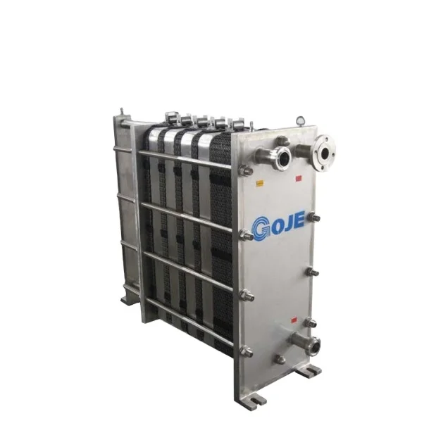 High Quality Milk Pasteurization Plate Heat Exchanger Food Grade Plate Heat Exchanger Customized