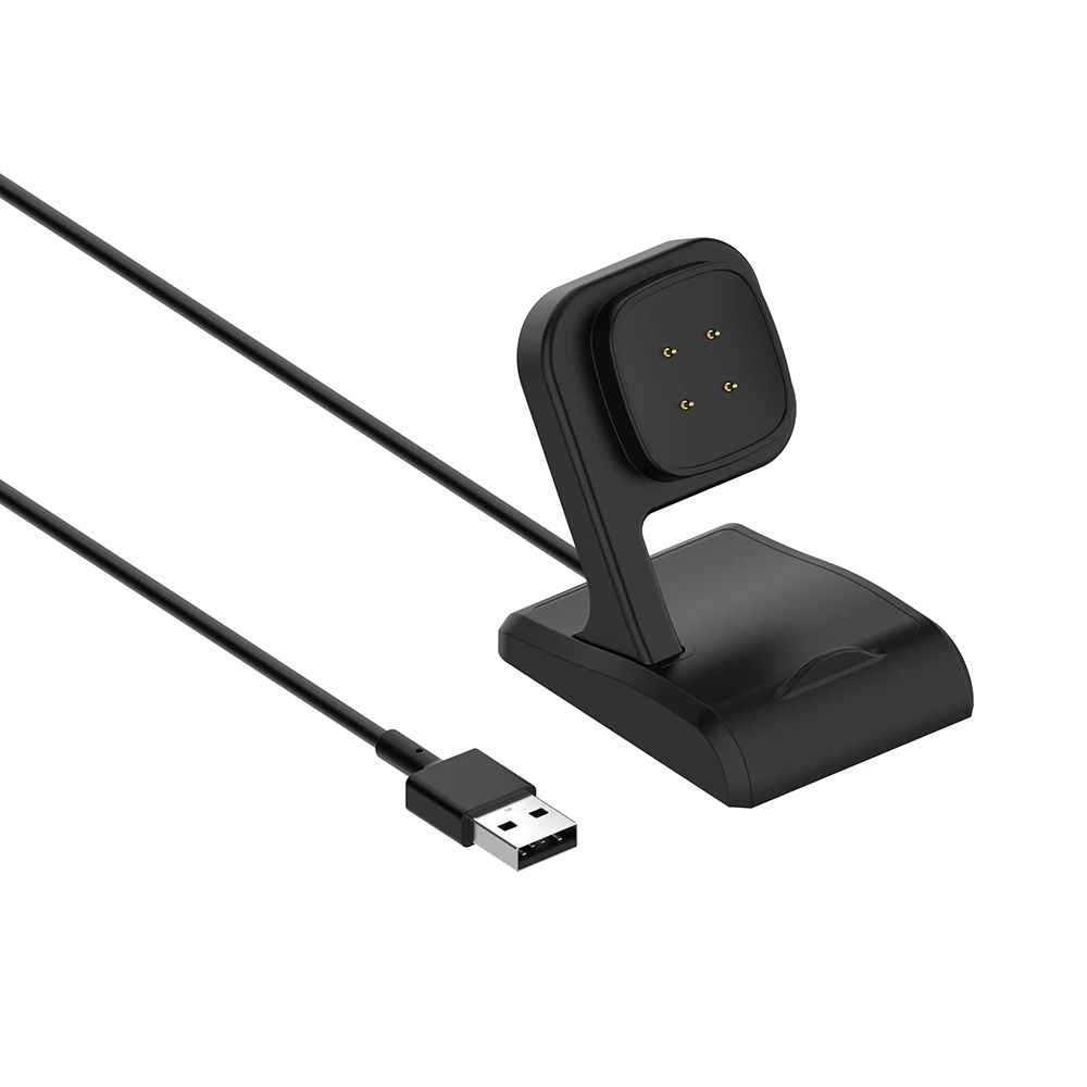 حامل شاحن مغناطيسي لـ Fitbit ، Ace ، LTE ، Fitbit Sense 2 ، Fitbit 3 ، Fitbit Sense 4 ، ساعة ذكية ، شحن USB