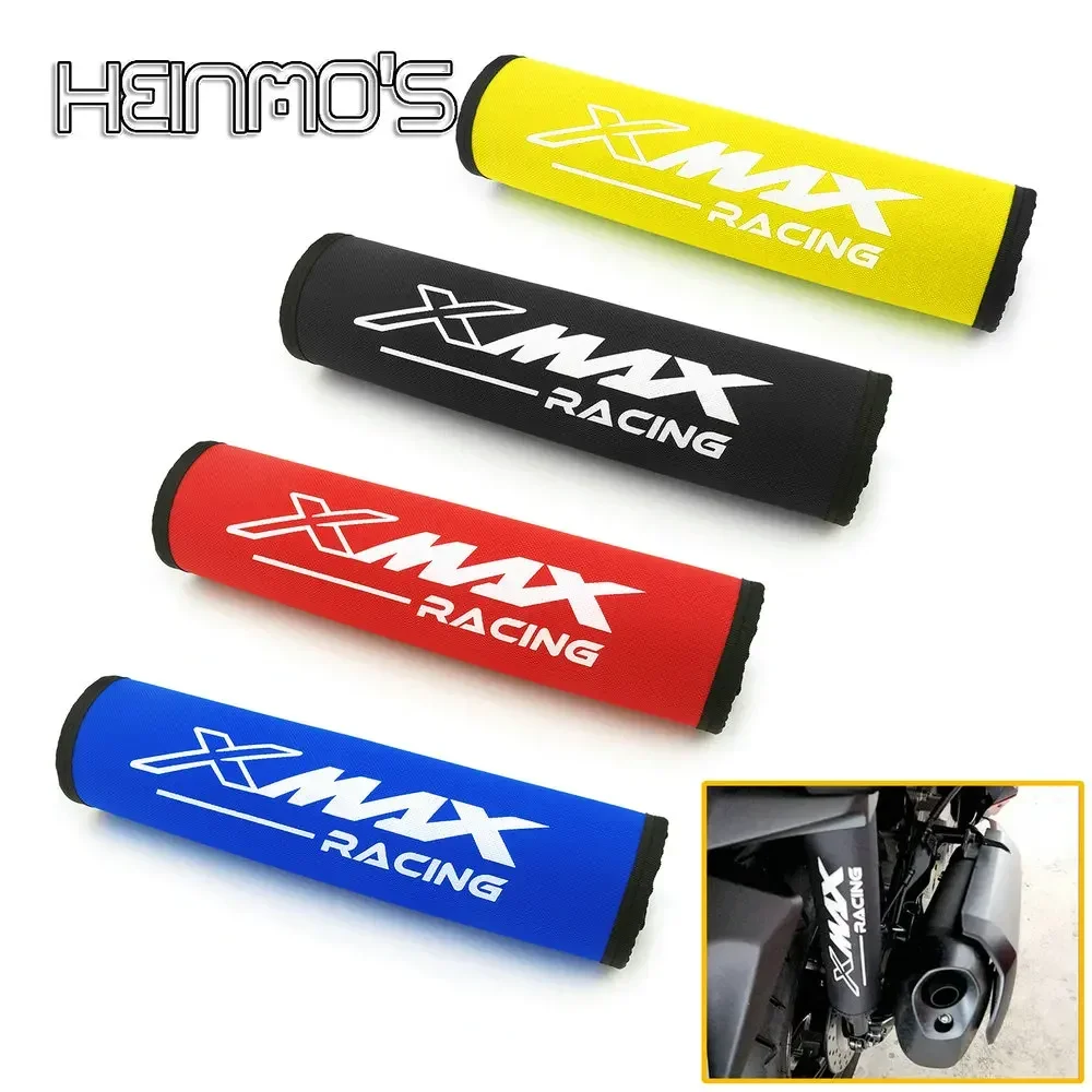 For Yamaha XMAX 250 300 400 Shock absorber protective cover Reflective Strip Washable Rubber-based Fastener 2013-2023 2024