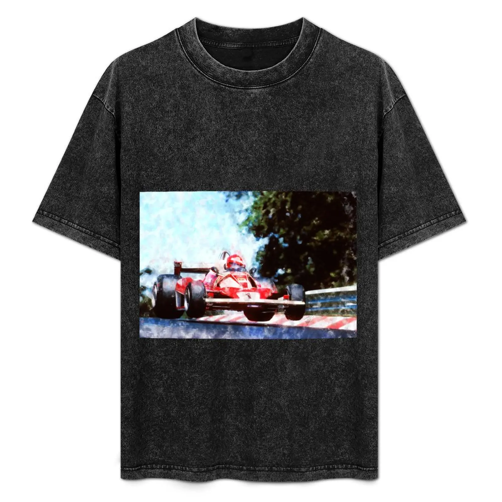 

Niki Lauda T-Shirt Classic Crew Neck Cotton T-Shirt