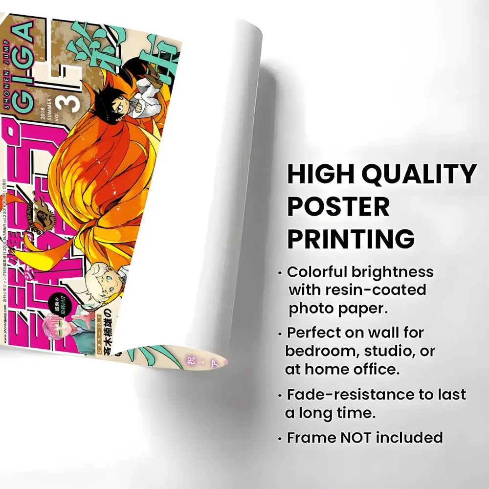 Anime The Promised Neverland Poster High-definition  poster stickers, suitable for bedroom, living room, home decoration