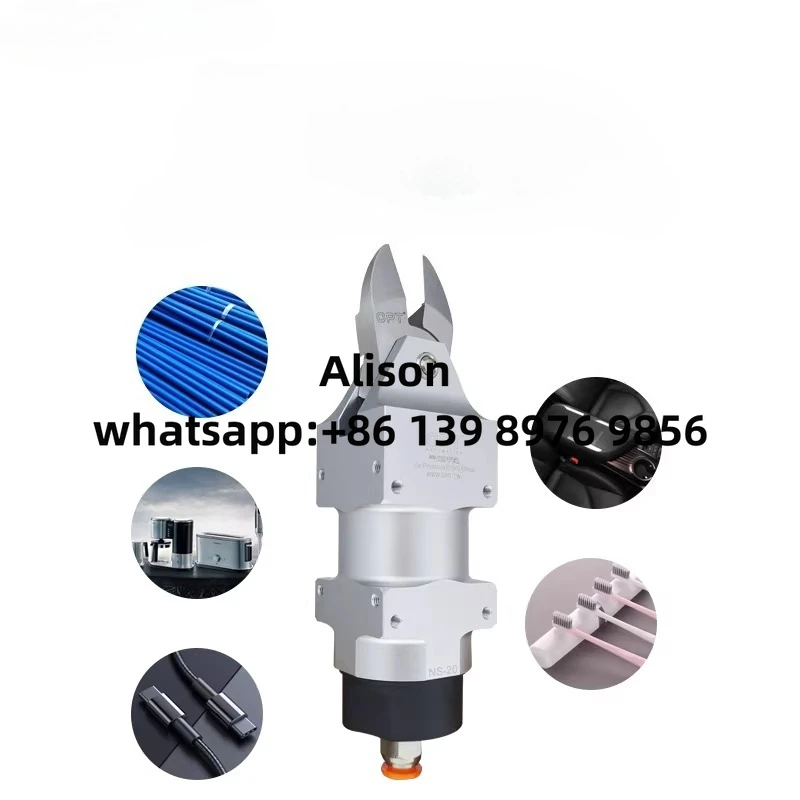 opt Pneumatic Scissors NS-20 Strong Force Automatic Diagonal Mouth Flat Mouth