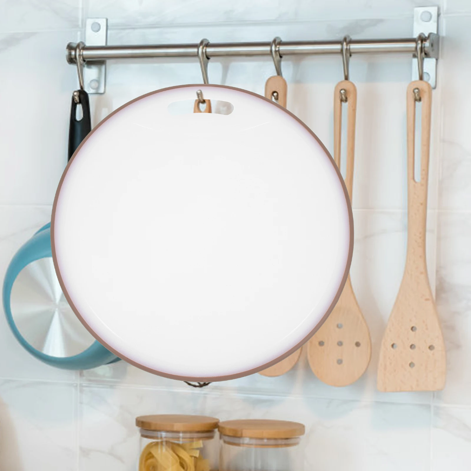 

Cutting Board Kitchen Accessory PE Material Multi Function Easy Clean Hanging Design Practical Use Chopping Boards
