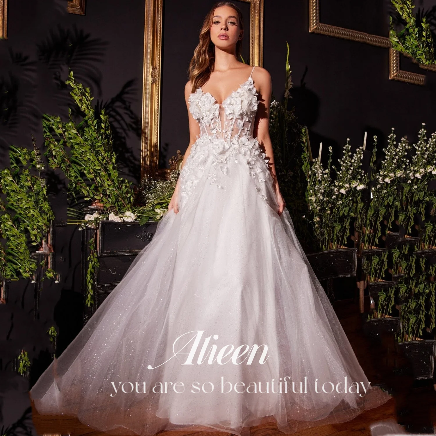 

Aileen Petal Long Dresses for Prom Formal Es for Women 2023 Elegant Dress Party Evening Elegant Luxury Celebrity White Pearl