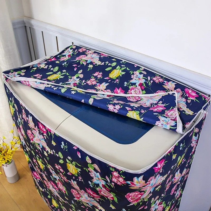 Double Cylinder Washing Machine Cover Double Drum Dustproof Washing Machine Cover Semi Automatic Upper Opening Cover Cloth
