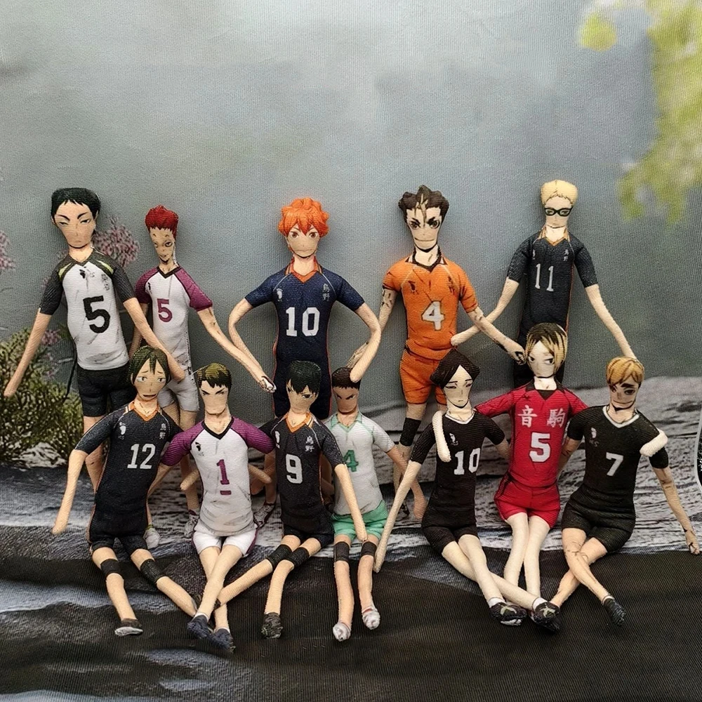 

Haikyuu Kozume Kenma Plush Doll Toy Hinata Shoyo Stuffed Dolls Funny Abstract Twistable Shape Room Decoration Figure XMAS Gifts