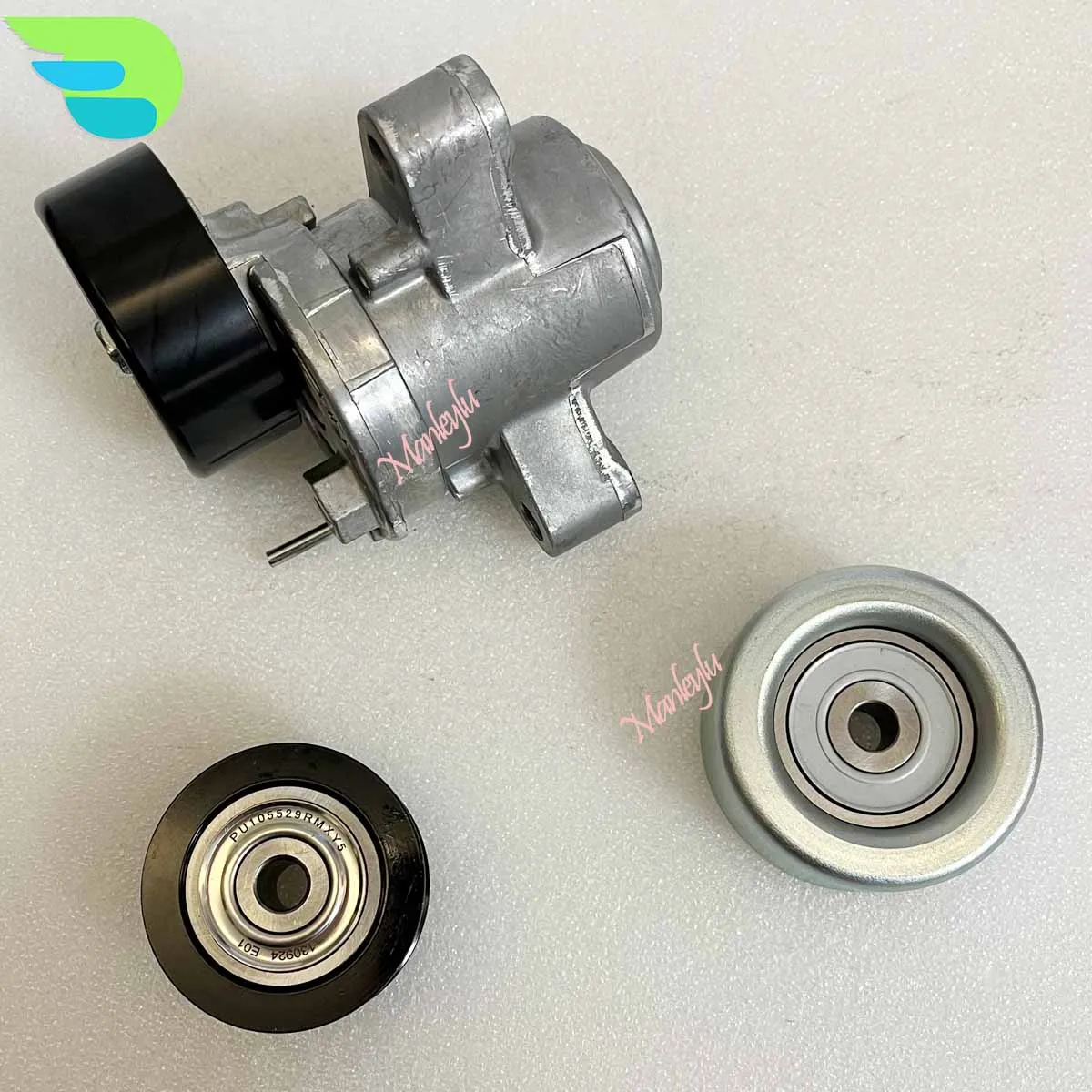 1 set Tensioner Pulley Idler ALTERNATOR Set For Mitsubishi New Outlander 2013-2016 1341A051 1341A042 1345A090
