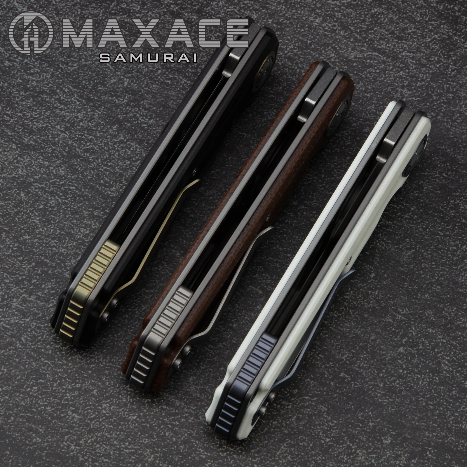 Maxaceknife Samurai Folding knife Outdoor pocket knife Folding knife Wilderness camping portable outdoor fruit  knife Cutting