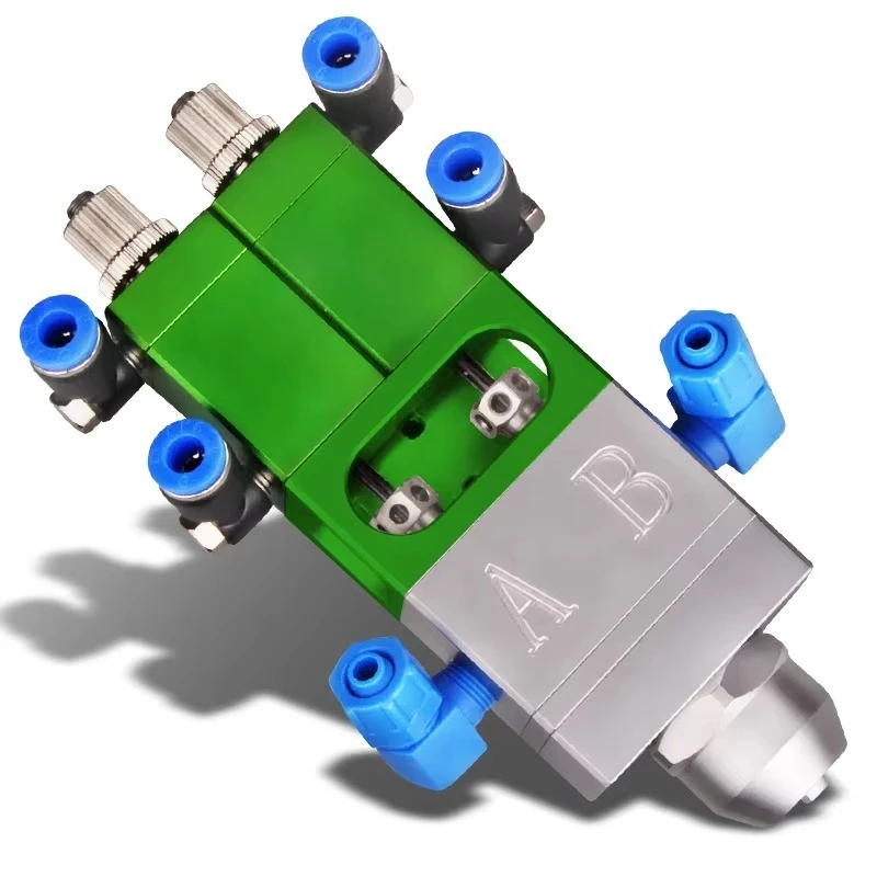 

Двухкомпонентный прецизионный дозирующий клапан AB для двухкомпонентного клея