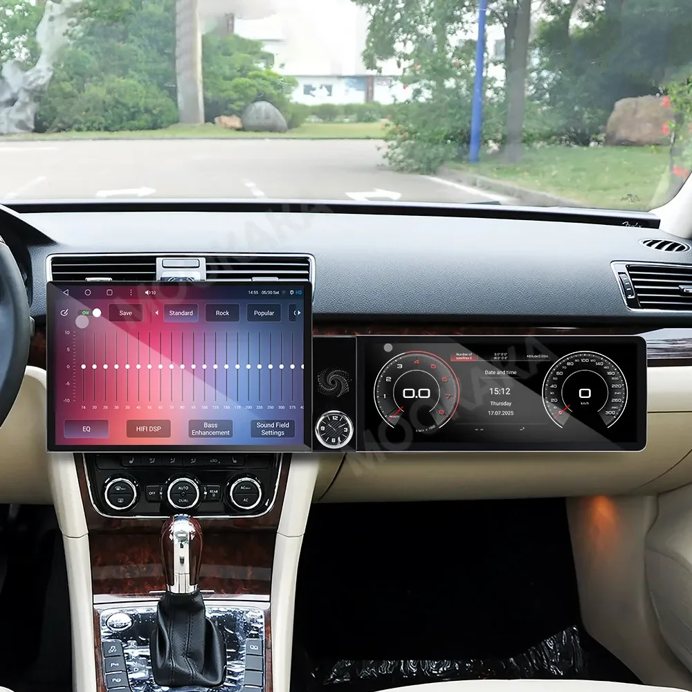 13 12.3 Inch Dual Screen for Volkswagen Touareg 2011-2017 Android Auto Carplay Navigation Car Radio GPS Multimedia Stereo Player
